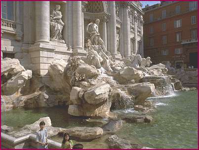 Fontana di Trevi - Trevi Fountain